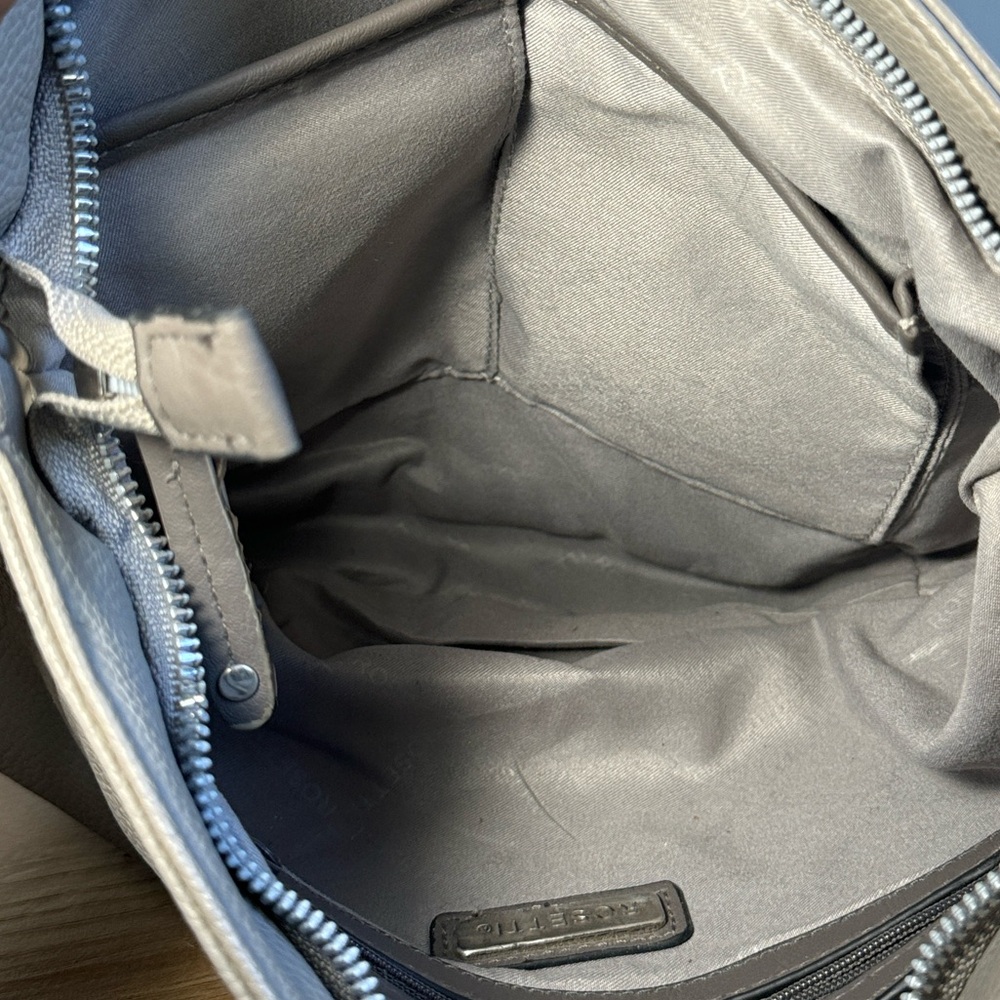 Rosetti Gray Crossbody Bag with Pockets - Picture 6 of 7